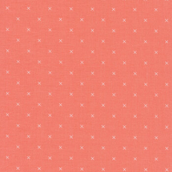 Bee Cross Stitch C745-CORAL by Lori Holt for Riley Blake Designs, Image