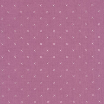 Bee Cross Stitch C745-PLUM by Lori Holt for Riley Blake Designs, Image