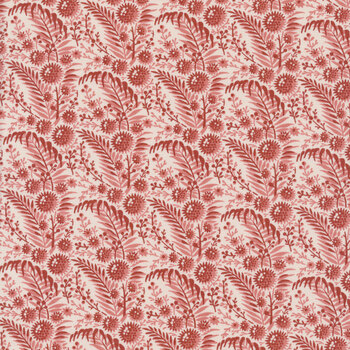 Strawberries and Cream A-279-E Blush by Edyta Sitar for Andover Fabrics, Image