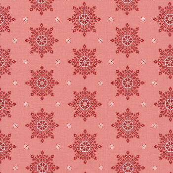 Strawberries and Cream A-356-E Plumeria by Edyta Sitar for Andover Fabrics, Image