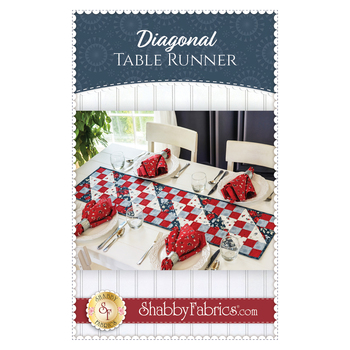 Diagonal Table Runner Pattern - PDF Download, Image