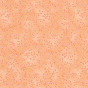 Folio Basics 7755-22 Peach Vines by Henry Glass Fabrics, Image