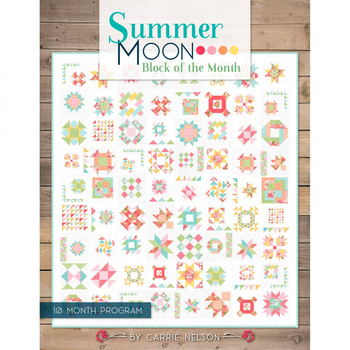 Summer Moon Block of the Month Book, Image