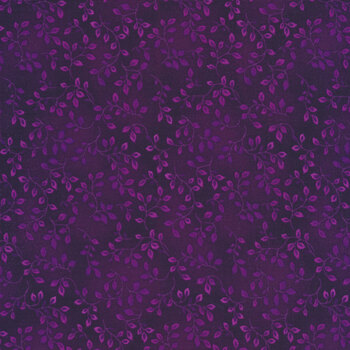 Folio Basics 7755-55 Violet Vines by Henry Glass Fabrics, Image