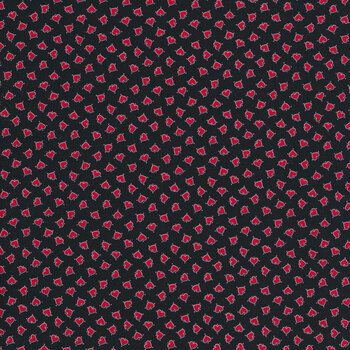 Be Mine A-401-K Black by Andover Fabrics REM, Image