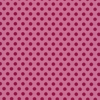 Tilda Medium Dots Basics TIL130010 Maroon by Tone Finnanger for Tilda, Image