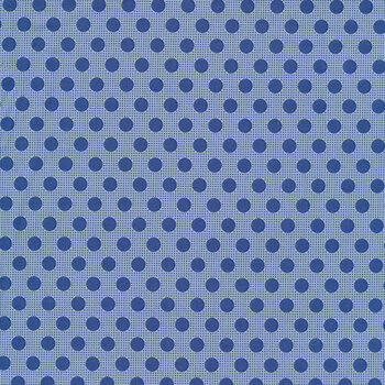 Tilda Medium Dots Basics TIL130013 Denim Blue by Tone Finnanger for Tilda, Image