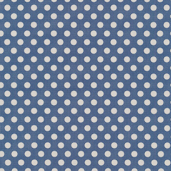 Tilda Medium Dots Basics TIL130026 Night Blue by Tone Finnanger for Tilda, Image