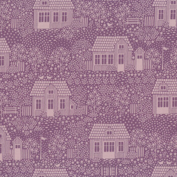 Hometown 110062 - My Neighborhood Lilac by Tone Finnanger for Tilda, Image