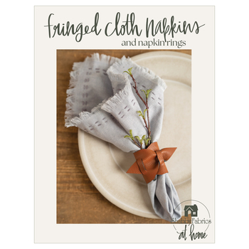 Fringed Cloth Napkins and Napkin Rings Pattern, Image