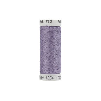 Sulky 12wt Cotton Petites Thread #1254 Dusty Lavender - 50yd, Image