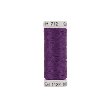 Sulky 12wt Cotton Petites Thread #1122 Purple - 50yd, Image