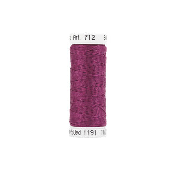 Sulky 12wt Cotton Petites Thread #1191 Dark Rose - 50yd, Image