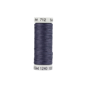 Sulky 12wt Cotton Petites Thread #1240 Smokey Gray - 50yd, Image