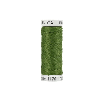 Sulky 12wt Cotton Petites Thread #1176 Medium Dark Avocado - 50yd, Image