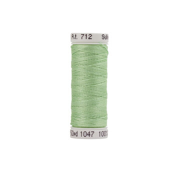 Sulky 12wt Cotton Petites Thread #1047 Mint Green - 50yd, Image