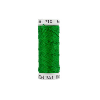 Sulky 12wt Cotton Petites Thread #1051 Christmas Green - 50yd, Image