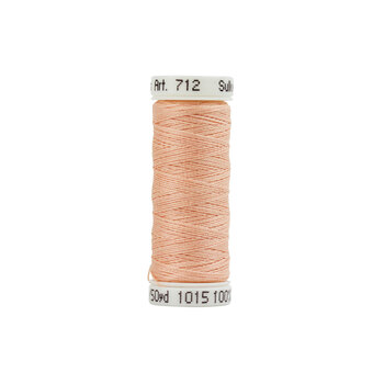 Sulky 12wt Cotton Petites Thread #1015 Medium Peach - 50yd, Image