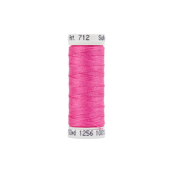 Sulky 12wt Cotton Thread #1256 Sweet Pink - 50yd, Image