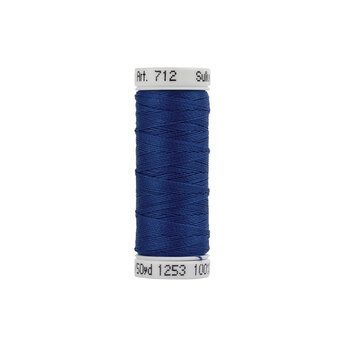 Sulky 12wt Cotton Petites Thread #1253 Dark Sapphire - 50yd, Image