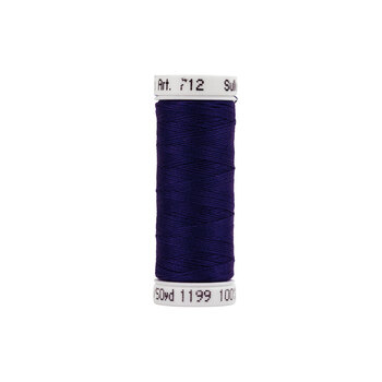 Sulky 12wt Cotton Petites Thread #1199 Admiral Navy Blue - 50yd, Image