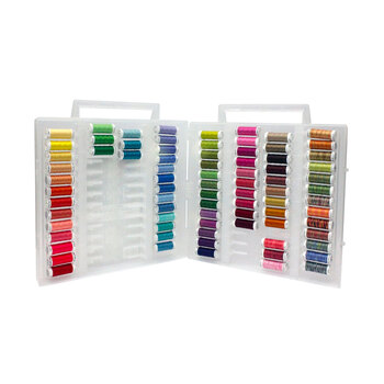 Sulky Slimline Box - 12 wt Cotton Petites 80 Color Dream Assortment #2