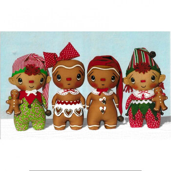 Gingerbread Buddies Pattern, Image