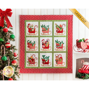  Santa’s Sleigh Quilt Kit