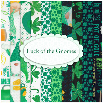 Luck of the Gnomes  10 FQ Set by Kanvas Studio for Benartex, Image