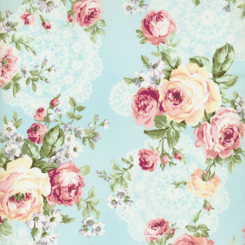 Ruru Bouquet - Rose Waltz 2450-11D by Quilt Gate, Image