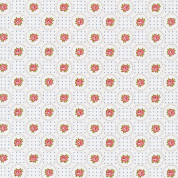 Sweet Liberty 18751-11 Linen White by Brenda Riddle for Moda Fabrics REM, Image