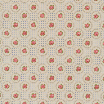 Sweet Liberty 18751-16 Cobblestone by Brenda Riddle for Moda Fabrics, Image