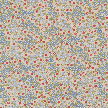 Sweet Liberty 18752-16 Cobblestone by Brenda Riddle for Moda Fabrics