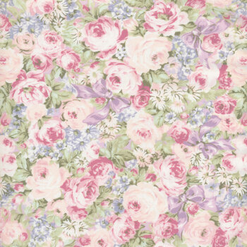 Ruru Bouquet - Rose Waltz 2450-13E by Quilt Gate