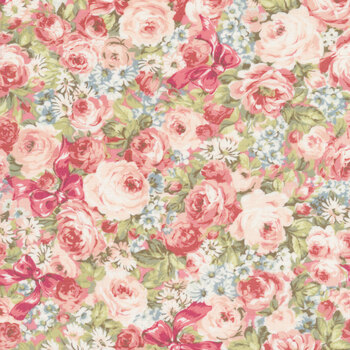 Ruru Bouquet - Rose Waltz 2450-13F by Quilt Gate