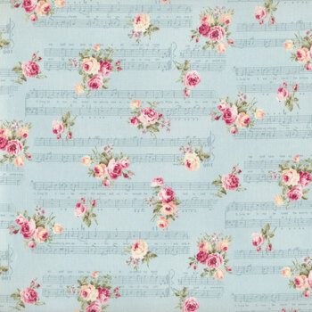 Ruru Bouquet - Rose Waltz 2450-14D by Quilt Gate