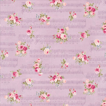 Ruru Bouquet - Rose Waltz 2450-14E by Quilt Gate, Image