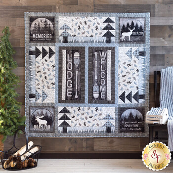  Wild Woods Lodge Quilt Kit