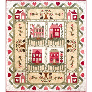 Heart and Home - Set of 6 Patterns + Fabric Accessory Packet, Image