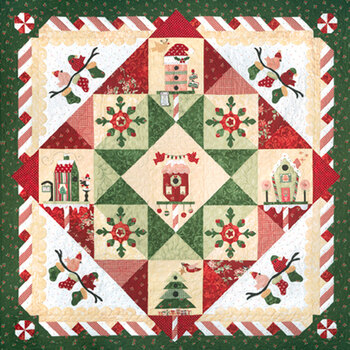 Peppermint Place - Set of 6 Patterns + Fabric Accessory Packet, Image