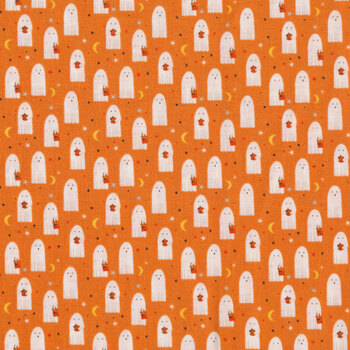 Hey Bootiful C13132-ORANGE by My Mind's Eye for Riley Blake Designs, Image