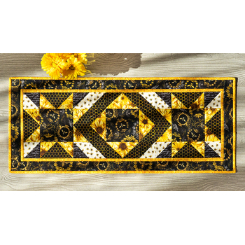SAMPLE - Madison Table Runner - Queen Bee
