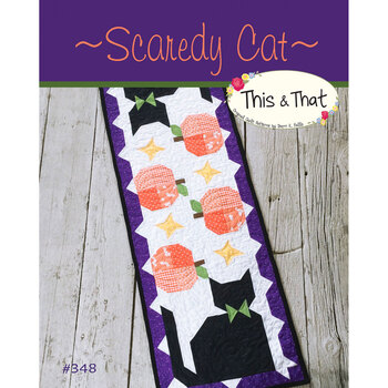 Scaredy Cat Table Runner Pattern, Image