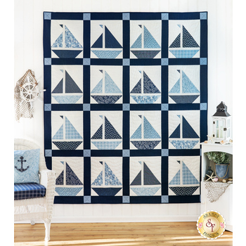 SAMPLE - Sail Quilt - Nantucket Summer