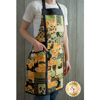  Charm Squares Apron Kit - Halloween Whimsy