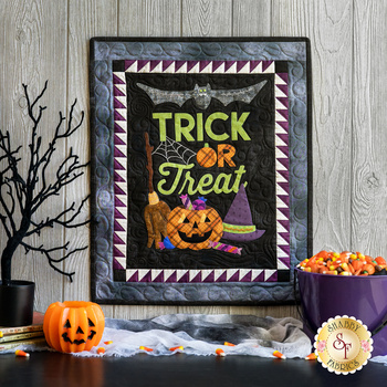  Chalk It Up Wall Hanging Kit - October - Laser Cut Cotton, Image