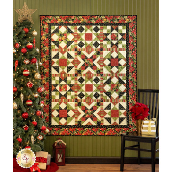 SAMPLE - Holiday Foliage Patchwork Quilt