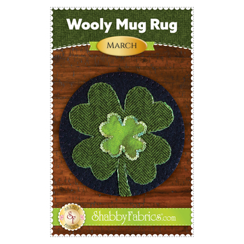 Wooly Mug Rug Series - March Pattern, Image