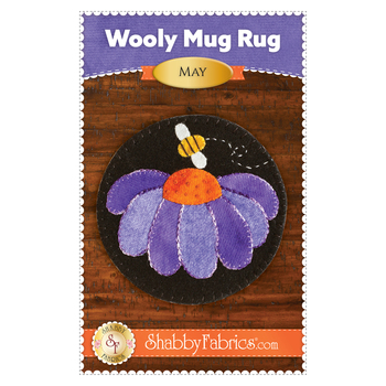 Wooly Mug Rug Series - May Pattern, Image