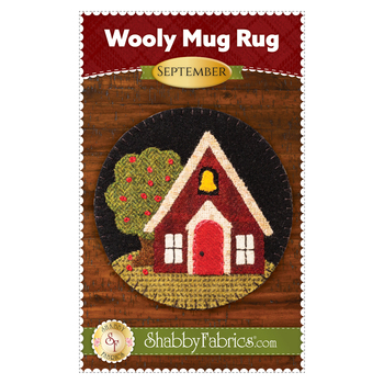 Wooly Mug Rug Series - September Pattern, Image